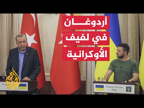 زيلنسكي يبحث مع أردوغان ما سماه الابتزاز النووي الروسي في زابوروجيا