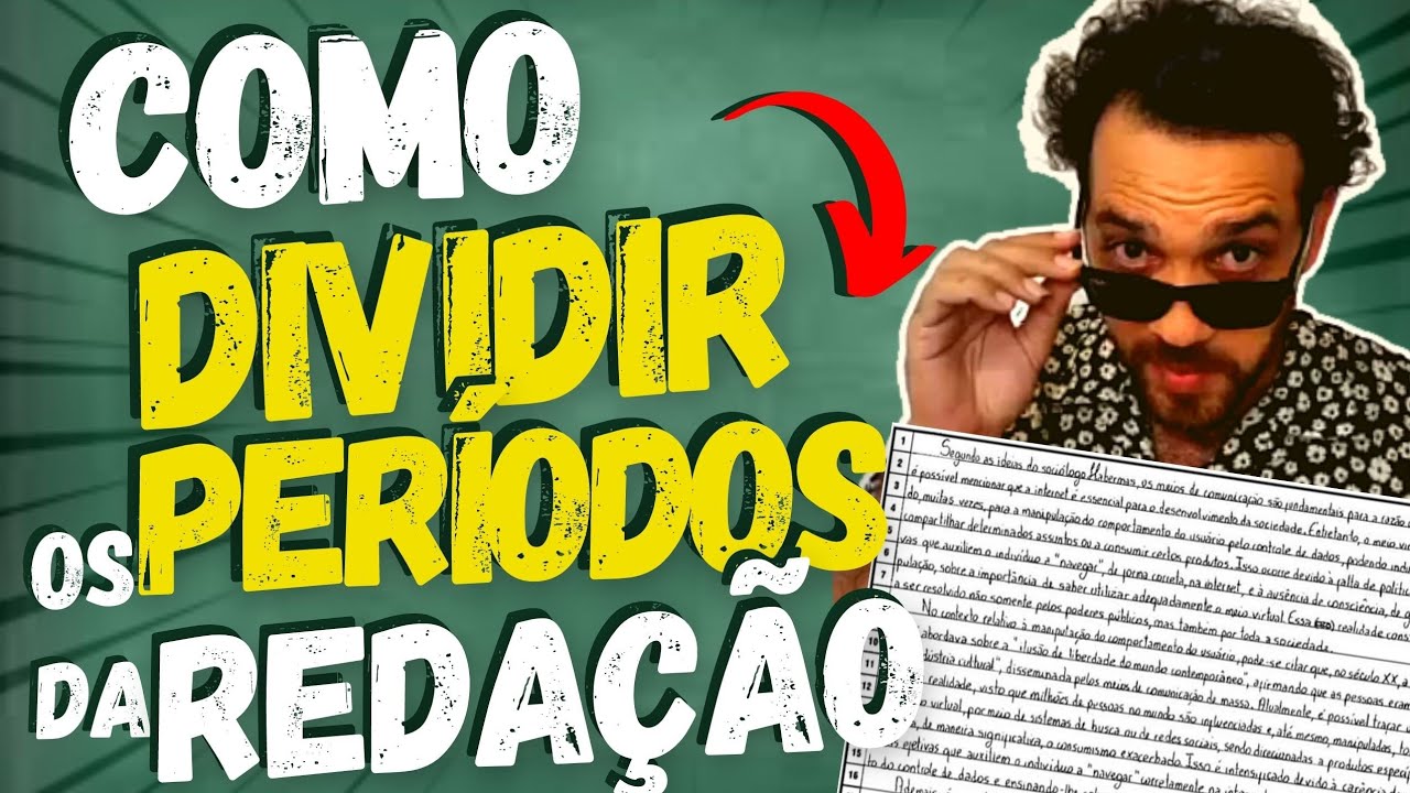 O QUE É PERÍODO E COMO USAR NA REDAÇÃO [QUANTOS?]