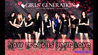 SNSD- How Great is your Love (Male Version)