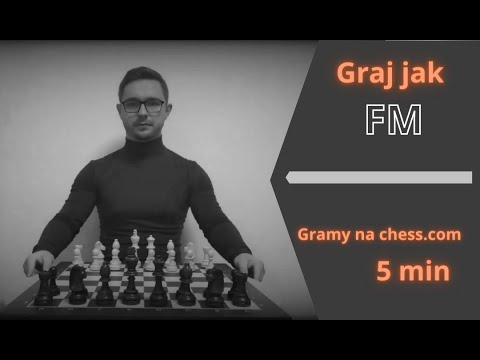 Znany motyw, który musi znać każdy!!! Gramy na chess.com,  tempo:5min,