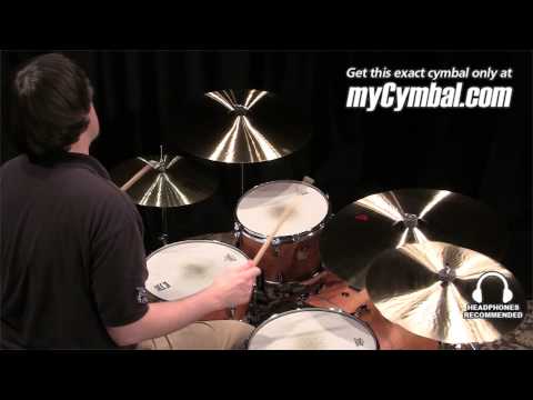 Демонстрация звучания Paiste Formula 602 16" Thin Crash