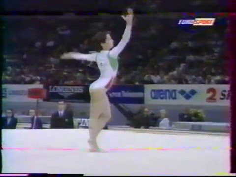 Venislava VASSILEVA (BUL) floor - 1997 European masters EF