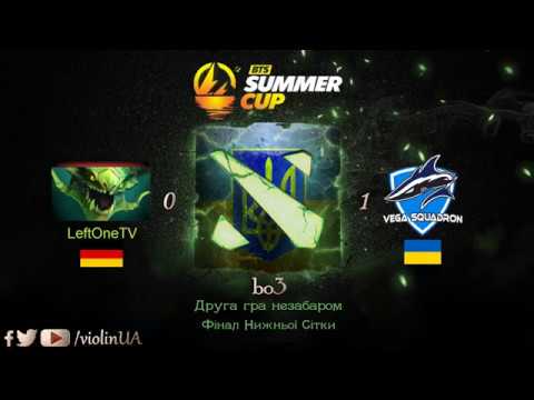 Vega Squadron vs LeftOneTV game 2 BTS Summer Cup [українською] by violinUA & taitake