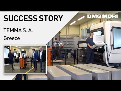 Intelligent Automation in Precision Engineering | Success Story by TEMMA S.A. and DMG MORI