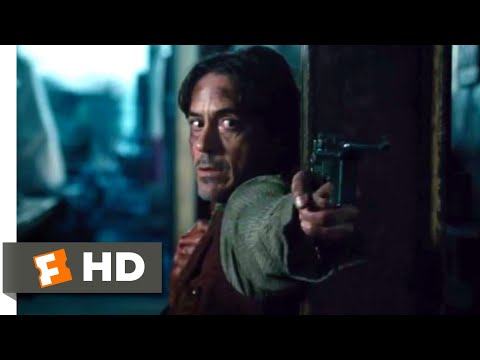 Sherlock Holmes: A Game of Shadows (2011) - Trainyard Shootout Scene (5/10) | Movieclips