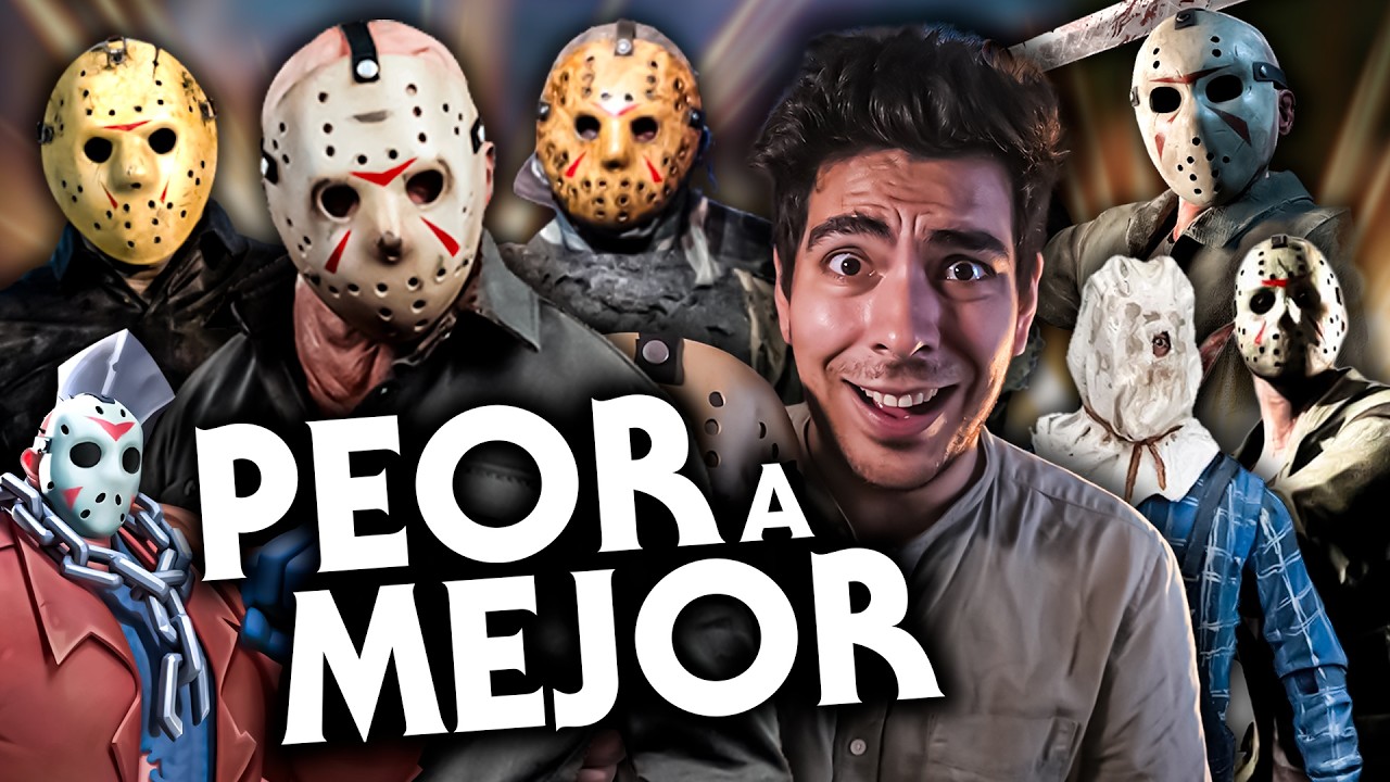 Los 14 JASON VORHEES de PEOR a MEJOR