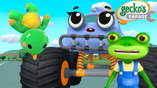 Baby Monster Truck Lost Her Toy! 🧸 | Gecko's Garage 🚚 | Cartoons For Kids | Toddler Fun Learning