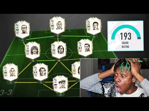 OMG THE WORLDS FIRST FULL PRIME ICON FUT DRAFT CHALLENGE! - FIFA 20