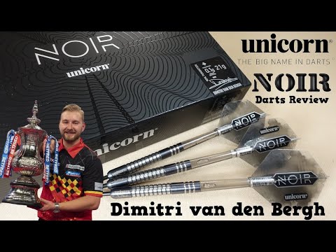 Unicorn Dimitri van den Bergh NOIR Darts Review