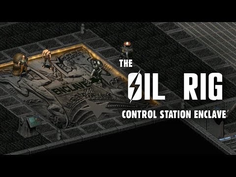 The Oil Rig: Control Station Enclave - The Story of Fallout 2 Part 35