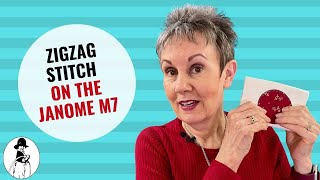 How to Do a Zigzag Stitch on the Janome M7