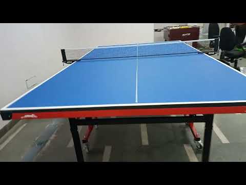 Stag Table Tennis Table Championship 22mm Top, 75mm Wheels