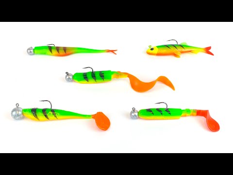 Jigin valinta - Videokuvaa veden alta - Mitä eroa on erilaisten jigien uinnilla