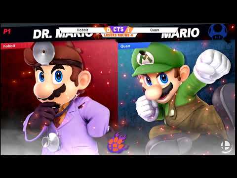 Clocktower Smash 54 - Losers Quarters - Hobbit (Dr. Mario) vs. Quan (Mario) - SSBU