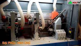 MÁY DÁN CHỈ 9 CHỨC NĂNG 2 Nồi Keo Pro-900AH Holztek Dán Cạnh tuyệt đẹp siêu nhanh 👍👍👍