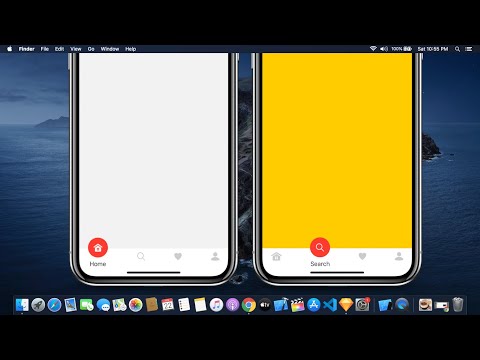 Circular Tab Bar Item Using SwiftUI - Custom Tab Bar Using SwiftUI - SwiftUI Tutorial