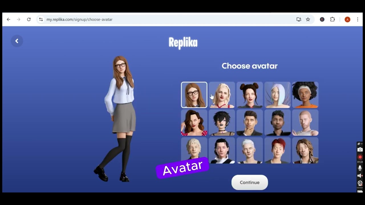 Replika tutorial