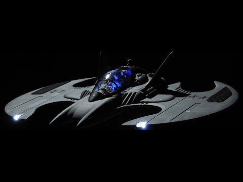 The Batwing from the 1989 Batman Movie