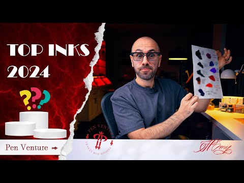 Top 10 Fountain Pen Inks of 2️⃣0️⃣2️⃣4️⃣ 🎉