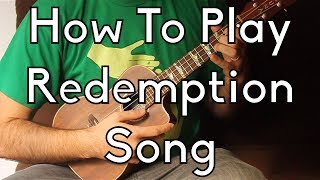 How To Play Bob Marley Redemption Song On Ukulele w/Tabs - Easy Ukulele, Ukulele Lesson