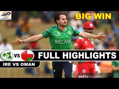 FULL HIGHLIGHTS | IRELAND VS OMAN ICC T20 WORLD CUP 2026 MATCH HIGHLIGHTS | IRE VS OMAN