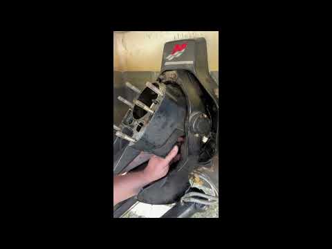 Bravo Shift Cable Bellows Installation