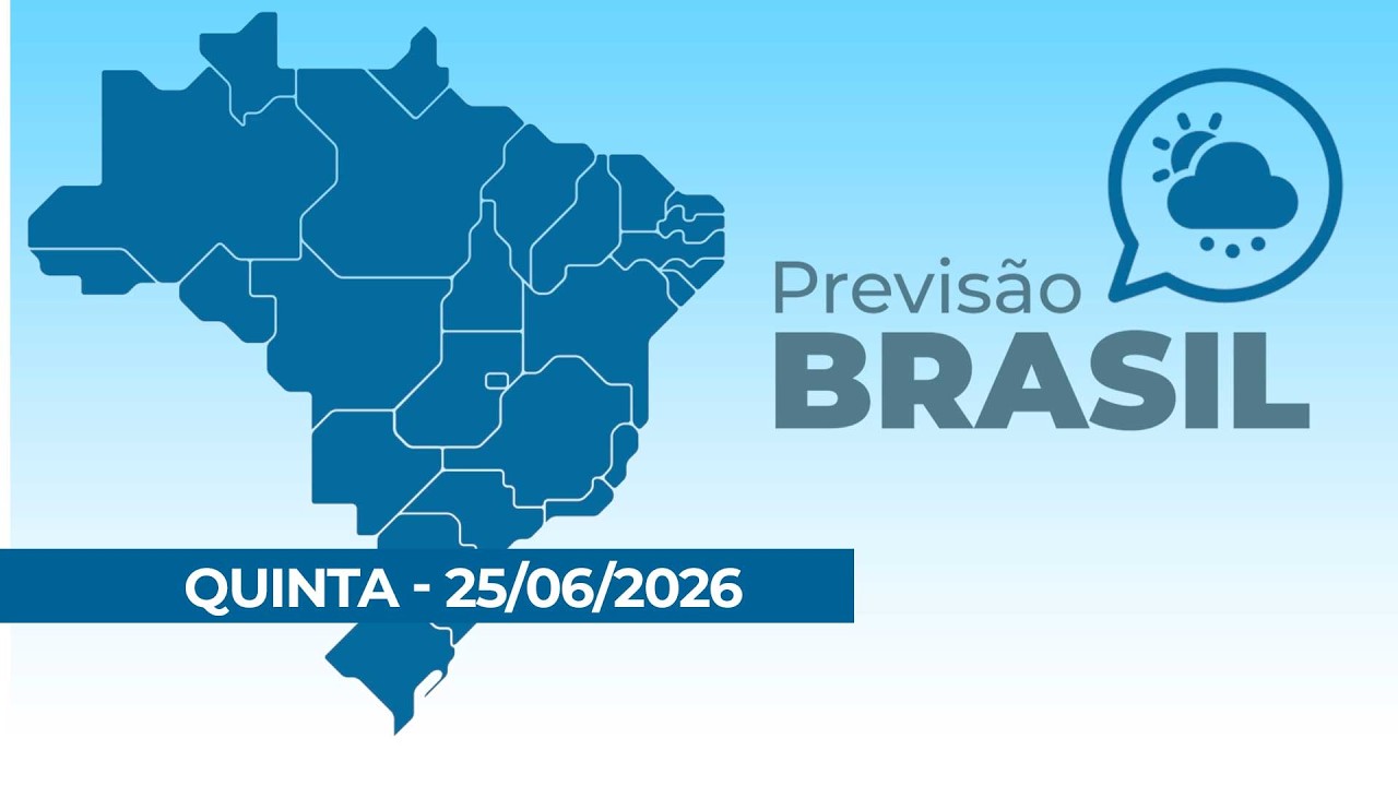 Acompanhe a previsão do tempo para todo o Brasil