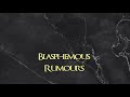 Depeche Mode - Blasphemous Rumours - Lyrics