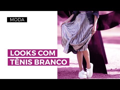 COMO MONTAR LOOKS COM TÊNIS BRANCO | Camila Gaio