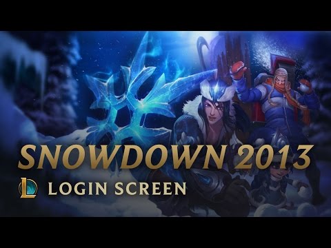Snowdown Showdown 2013 | Login Screen - League of Legends