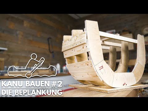 Wir bauen ein Kanu ?!? Die Beplankung - Klinker, Kraweel oder Leistenbauweise   -  Folge 2