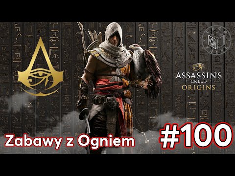 Gra Assassin’s Creed Origins - Zabawy z Ogniem odc.100 - LegoZmysl