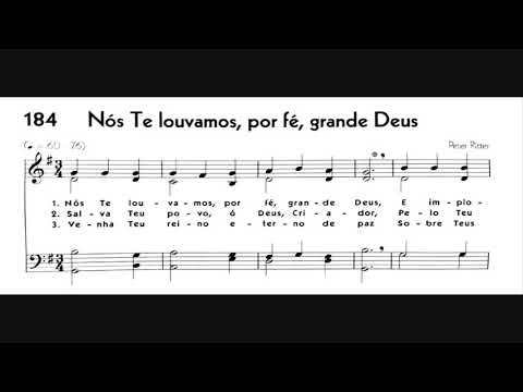 Hinário 5 CCB - Hino 184 - Nós Te louvamos, por fé, grande Deus - Strings - Teclado Yamaha PSR S670