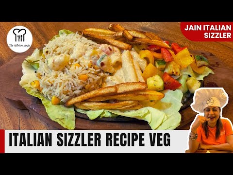 Italian Sizzler Recipe Vegetarian | Italian Sizzler | Jain Italian Sizzler | Jain Food Recipe