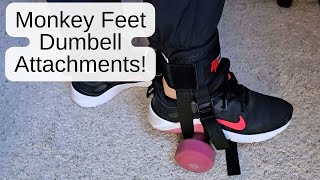 MuscleForge Monkey Feet Review: Heavy Duty Ankle Weight System with Dual Metal Buckles