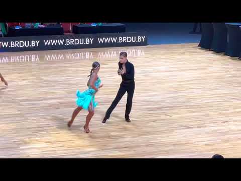 Minsk Open 2021 Chernoluckiy - Tsarenko Junior 2 Open La Cha-Cha-Cha
