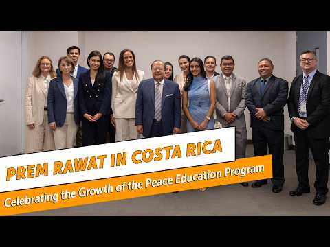 Prem Rawat in Costa Rica: Celebrating the Growth of the Peace Education Program