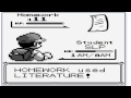 Video 'student vs homework -gameboy'