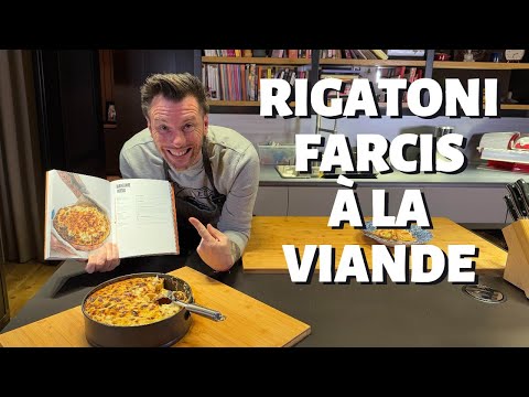 Stuffed Rigatoni with Bolognese and Parmesan