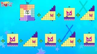 How Multiplication Table Are Made Using Repeated Addition‪ [6²-10²] | Square Numbers @ColorArt_id