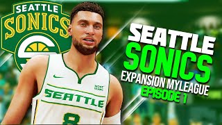 I Brought BACK the Seattle Sonics! | NBA 2K24 Expansion MyLeague EP. 1