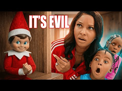 Our NEW House Is HAUNTED By An Elf on the Shelf