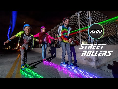 Відео огляд Ролики NEON Street Rollers сині колеса