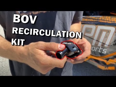 RPM SxS Blow Off valve ( BOV ) Re-circulation Kit. Works Great for the Maverick X3 XMR!