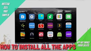 HOW TO INSTALL ZEE5,SUN NXT,VOOT IN MI TV 4 AND MANY MORE