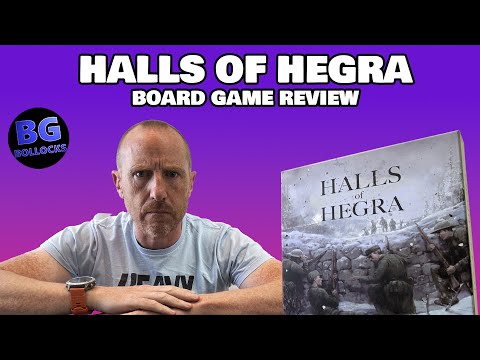 Halls Of Hegra Board Game Review - One Man Army or One Man Barmy?