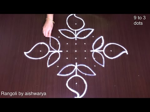 Telugu New Year Ugadi Muggulu