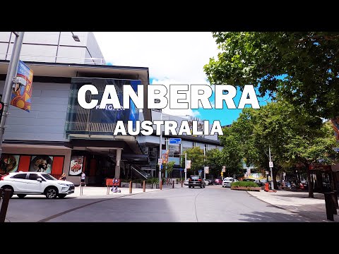 Canberra, Australia - Driving Tour 4K