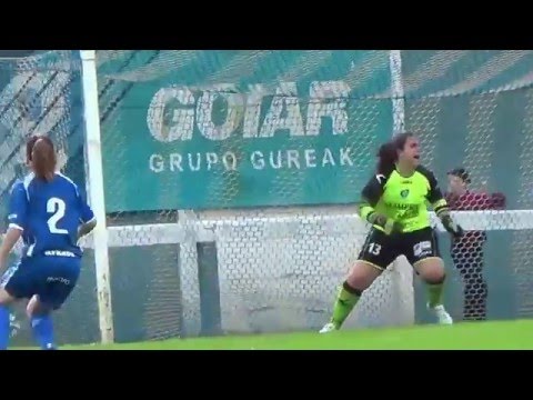Gol de Esti (Oiartzun 1-0 Oviedo M.) - www.ligasfutbolfemenino.com