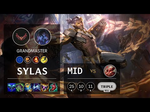 Sylas Mid vs Vladimir - EUW Grandmaster Patch 12.2